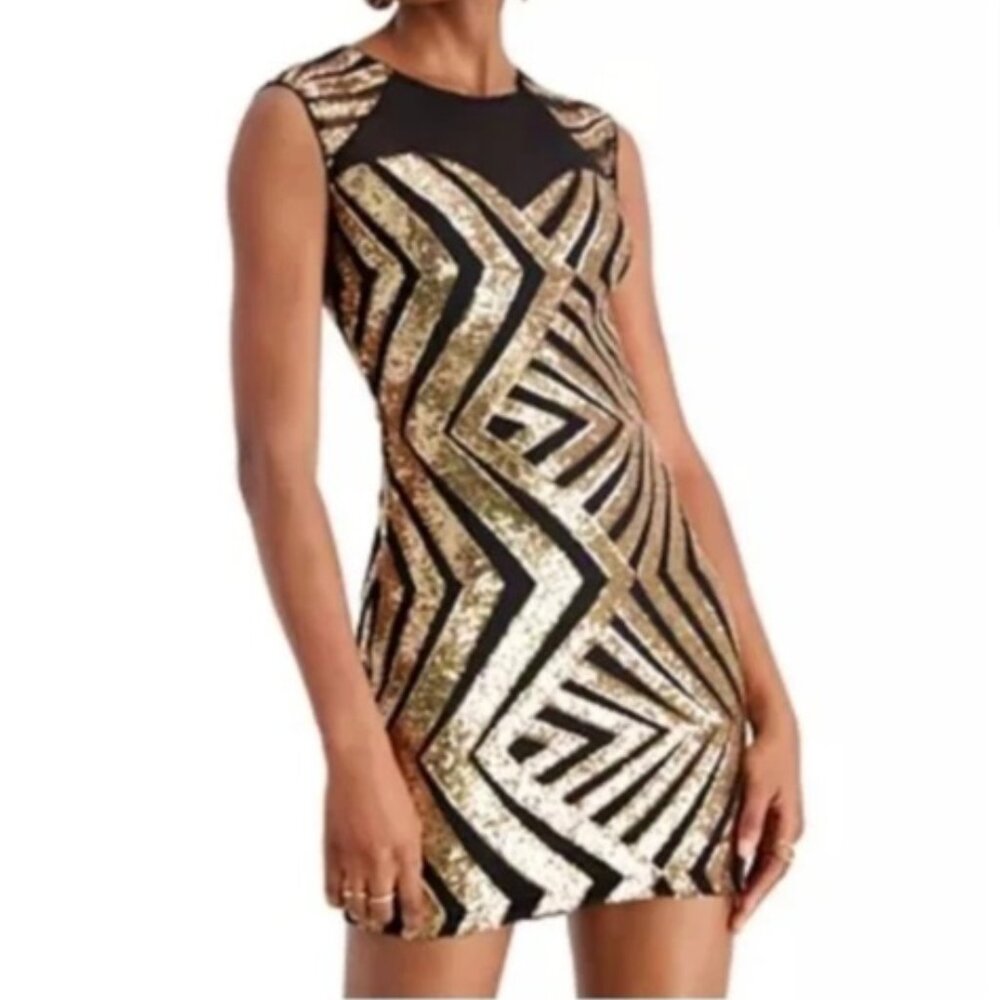 Guess Women Sequin Dress Sz 6